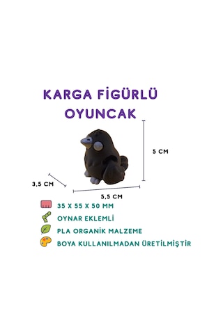 10'lu Set Yarasa Karga Fare Kedi Hindi Kurabiye Adam Ayı Gergedan