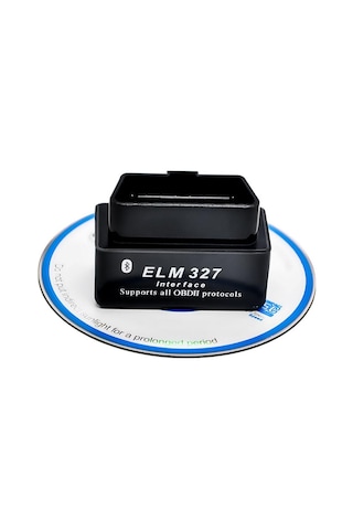 Elm327 2.1 Siyah Bluetooth Araba Türkçe Araç Arıza Tespit Cihazı