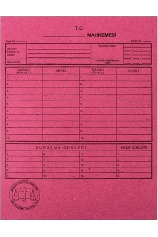 Ful Eko Mahkeme Dava Dosyası 50'li