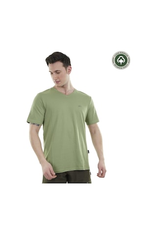 Alpinist Vortex Erkek T-shirt Yeşil 001