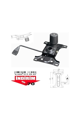 Depolife Ofis Büro Koltuk Sandalyeleri Için Yaylanır Mekanizma Şase