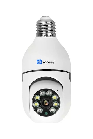 Yoosee Ev Güvenlik WIFI Panoramik Kamera Hd Ampul Uzaktan İzleme Kablosu