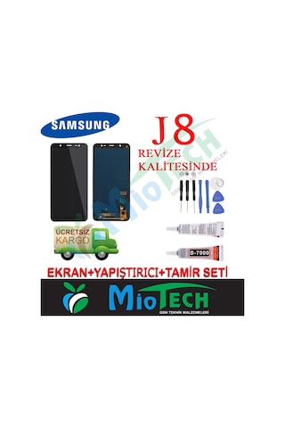 Samsung Uyumlu Galaxy J8 J810 Lcd Ekran Dokunmatik Ürün-Siyah