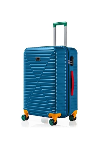 Kabin Boy %100 Polikarbon Valiz 4x2 Teker Turkuaz 1088 Turkuaz
