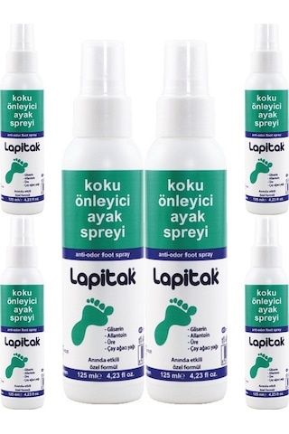 Lapitak Koku Önleyici Ayak Spreyi 6 x 125 ML