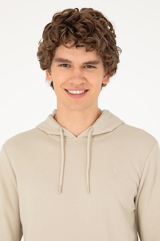 U.s. Polo Assn. Erkek Taş Sweatshirt 50295167-vr049 Taş