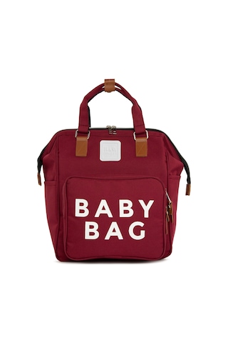 Bagmori Baby Bag Baskılı Cepli Anne Bebek Bakım Sırt Çantası