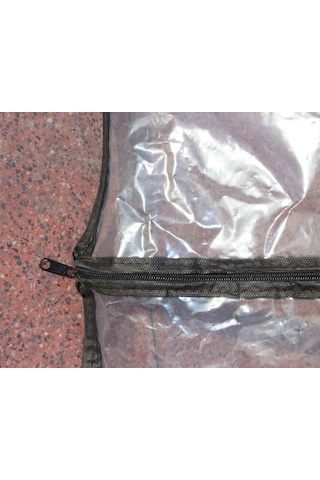 Otobirotoaksesuar Salıncak Koruma Örtüsü Kılıfı Bahçe Salıncak Kılıfı 220X120X150 Şeffaf