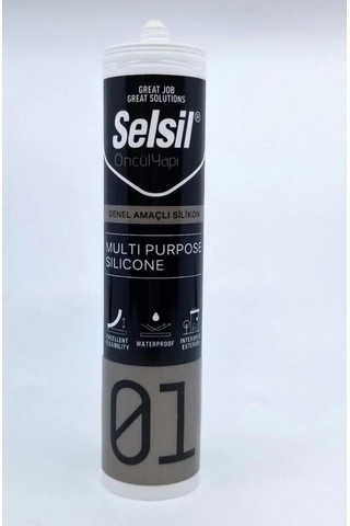 Amaçlı Silikon Şeffaf 280gr 1 Adet