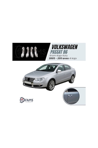Vw Passat B6 Krom Kapı Kolu 4 Kapı 2005-2011 Arası P. Çelik
