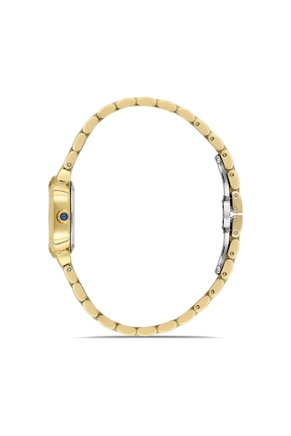 Ferro Fl88743a-b2 Quartz Çelik Sarı Siyah Kadran 22 Mm Kadın Kol Saati