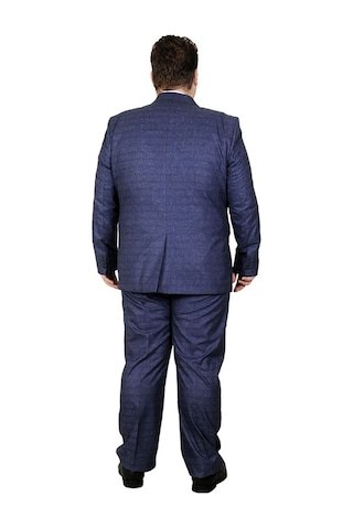 Mode Xl Büyük Beden Takim Elbise Santos 19013 Lacivert 001