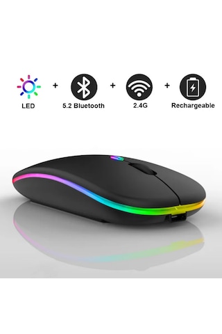 Sonex A2N RGB Kablosuz Bluetooth Lazer Mouse