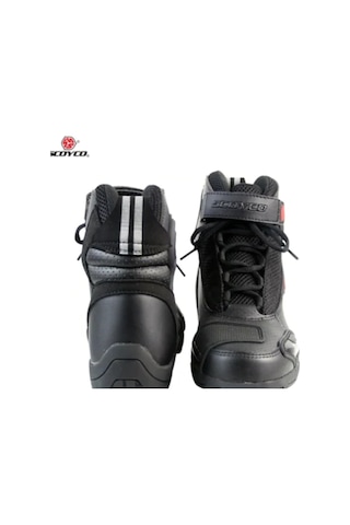 Prosev Scoyco Bot Scoyco Mt015 Kısa Motosiklet Botu Korumalı