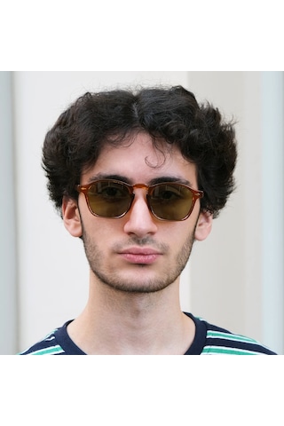 Rafael Karamel Unisex Güneş Gözlüğü Bej