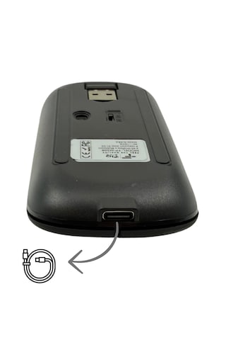 Kablosuz Wireless 4 Tuşlu Ultra Sessiz Mouse