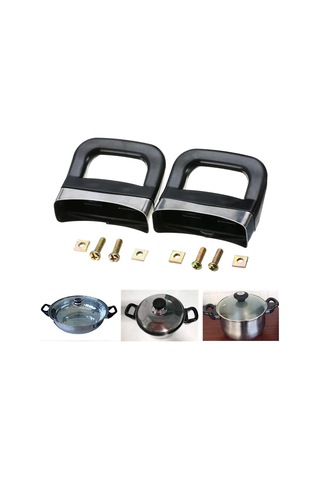 Suntek Mutfak Ocak Için 2x Evrensel Kısa Kulplu Yedek Mutfak