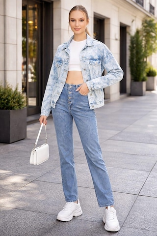Alexander Gardi Özel Koleksiyon Denim Ceket Ag-3005 Açık Mavi