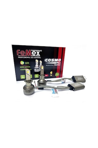 H1 Led Far Xenon Led Headlight Femex Cosmo Plus