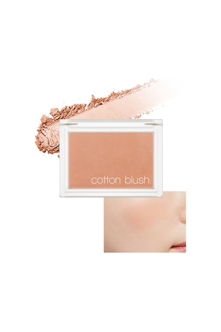 Missha Cotton Blusher Yumuşak Dokulu Kolay Sürülebilen Allık Mamas Camel Coat