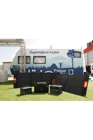 Teksan Go On 1500w Taşınabilir Güç Istasyonu, Güç Kaynağı
