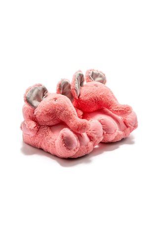 Twigy Elephant-2 Kadın Hayvanlı Panduf Pembe 36/41 AA0638 Pembe