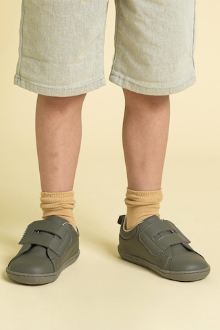 Smart Walker Casual Süper Mat Haki Barefoot Çocuk Ayakkabı Haki