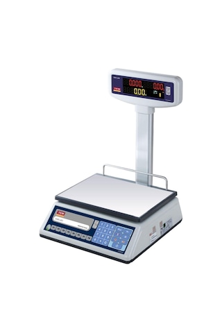 Ege T Boyunlu 30kg Market Terazisi-129529 Beyaz - Pembe