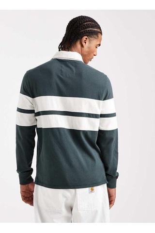 Superdry Yeşil Erkek Regular Fit Çizgili T-shirt M6010909a-h5x Haki