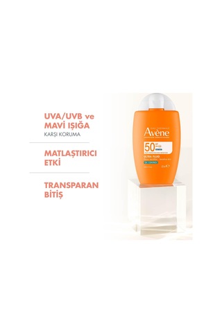 Eau Thermale Avene Ultra Fluid Oil Control Spf 50 Yağlı Ciltler İçin Güneş Kremi 50 Ml Sku: Smg8690010417251 Açık Bej