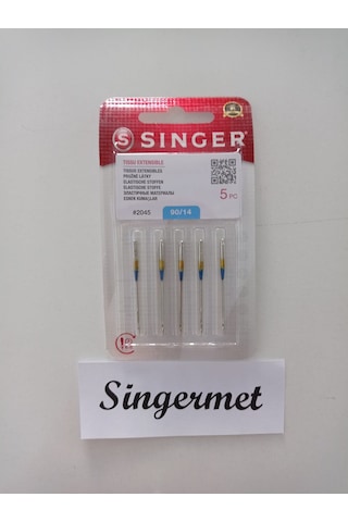 Singer 14 Numara Dikiş Makinesi İğnesi (Standart Dikiş)