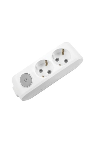Viko Multi-let İkili Priz Anahtarlı Topraklı Klemensli Ç.k.