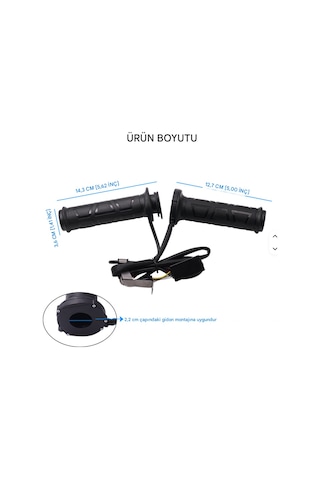 Cf Moto Mt 450 Isıtmalı Elcik-4 Kademe Sıcaklık Ayarı- Iel523
