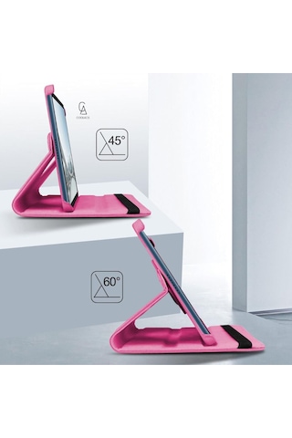 Lenovo Tab M11 Tb-330fu Uyumlu Kılıf Dönebilen Standlı Tablet Kılıfı + Ekran Koruyucu + Kalem