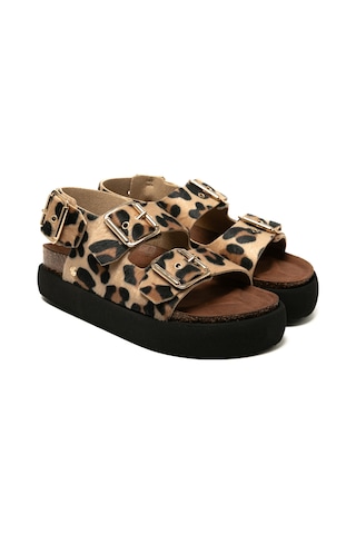 Terlik Kadın Felına G106330 Genuins Vegan Leopard Vegan Leopard