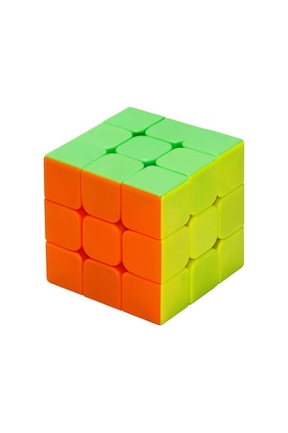 Hızlı Dönen 3x3 Zeka Küpü - Stickerless Etiketsiz Profesyonel Sabır Küpü - Eğitici Akıl Oyunu