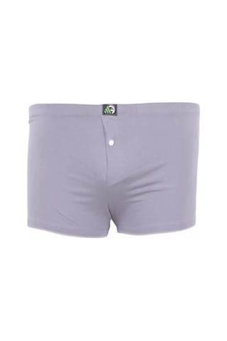 Starbattal Erkek Büyük Beden Düğmeli Uzun Paça Boxer 11907 Grı - 5Xl Gri