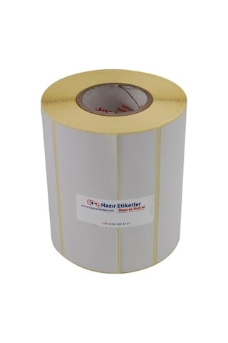 Eko Termal Etiket 20mm X 40mm Ruloda 4000 Adet Yan Yana 5 Li 1