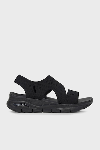 Skechers Bayan Sandalet 119458 Bbk Siyah Siyah