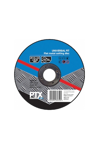 Ptx Düz Metal Kesme Diski 115 MM Beşli Set