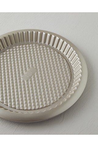 English Home Patisserie Harmonia Karbon Çelik Tart Kek Kalıbı 32x2,5 Cm Şampanya Şampanya