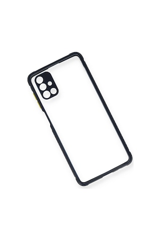 Newface - 783 - Samsung Galaxy Uyumlu M51 Kılıf Miami Şeffaf Silikon - Kmrsfres - - Lacivert