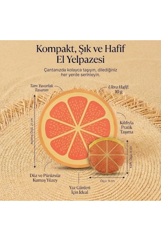 Bakgelal Katlanabilir Cep Yelpazesi 21 Cm Kılıflı Kore Yelpazesi Ultra Hafif, Katlanabilir, 10 Farklı Desen Seçeneği Plaj, Seyahat, Festival Ve Günlük Kullanım İçin - 03-11-000015