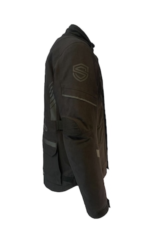 Scudo Alaska Cordura Kışlık Erkek Motosiklet Ceketi Siyah