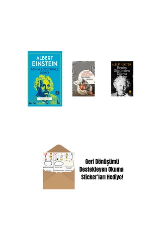 Benim Sözlerimle Dünya + Göreliliğin Anlamı + Benim Gözümden Dünya + Okuma Sticker'ları