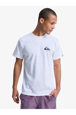 Quiksilver Eqyzt08042 Ev Mini Logo Ss Beyaz Erkek T-shirt