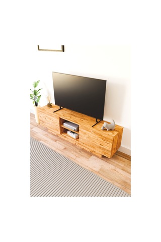 Dora Tv Sehpası, Tv Standı, Televizyon Ünitesi Atlantik Çam