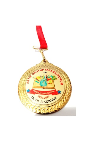 Kişiye Özel 30'Lu Madalya Okul-Mezuniyet-Turnuva-Başarı Madalyası