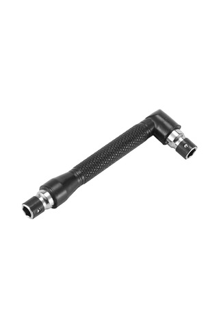 L Şeklinde 1/4 İnç Altıgen Anahtar Çift Başlı Dik Açı Tornavida Uçları