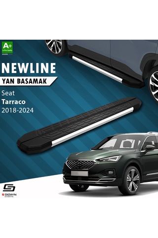 S-dizayn Seat Tarraco Newline Krom Yan Basamak 193 Cm 2018-2024 A+ Kalite
